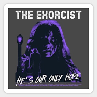 Scary Horror Movie Exorcist Magnet